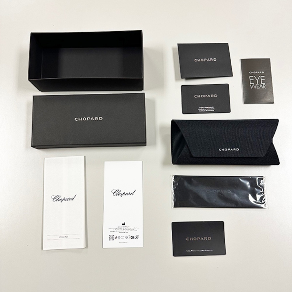 Chopard Sunglass Case and Box Small - NEW